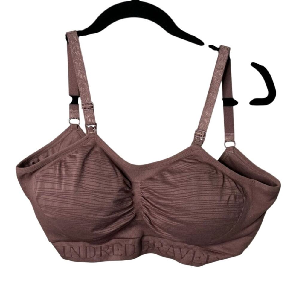 Kindred Bravely Pink Hands Free Pumping and Nursing Bra Size Extra Large